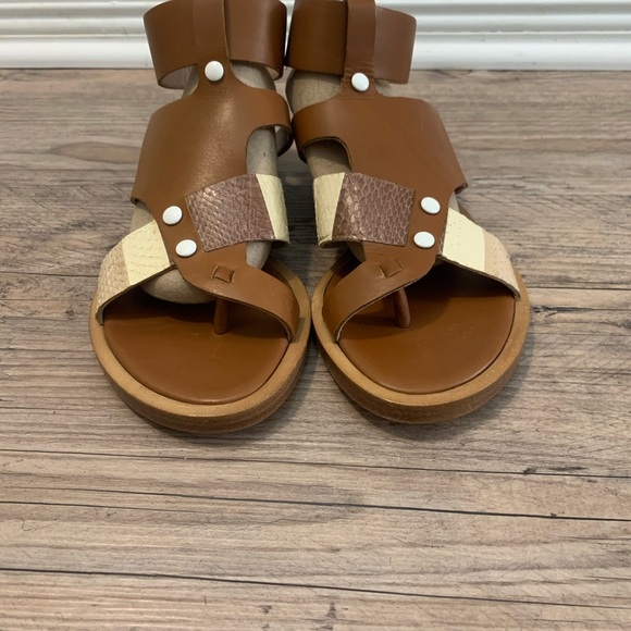 Thakoon Sandals - Genuine Leather Size 38 (8) - Picture 2 of 6